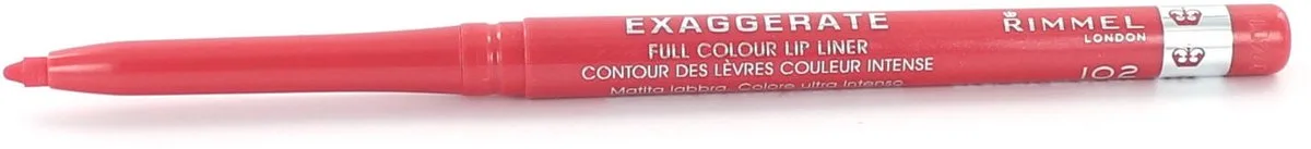 Exaggerate full volume colour - 102 Peachy-Beachy - Lippotlood by Rimmel London in 102 Peachy-Beachy – product photo