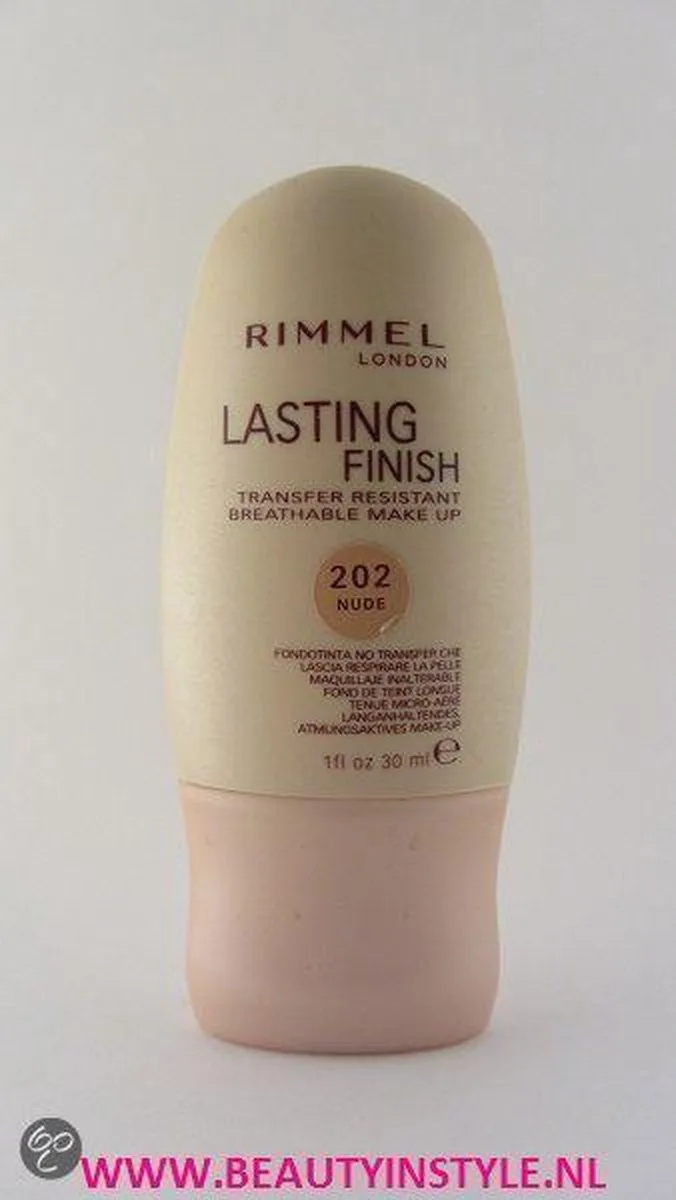 Foundation Lasting Finish by Rimmel London in Nude – product photo
