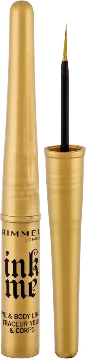 Ink Me Eye & Body Eyeliner - 002 Gold by Rimmel London in 002 Gold – product photo