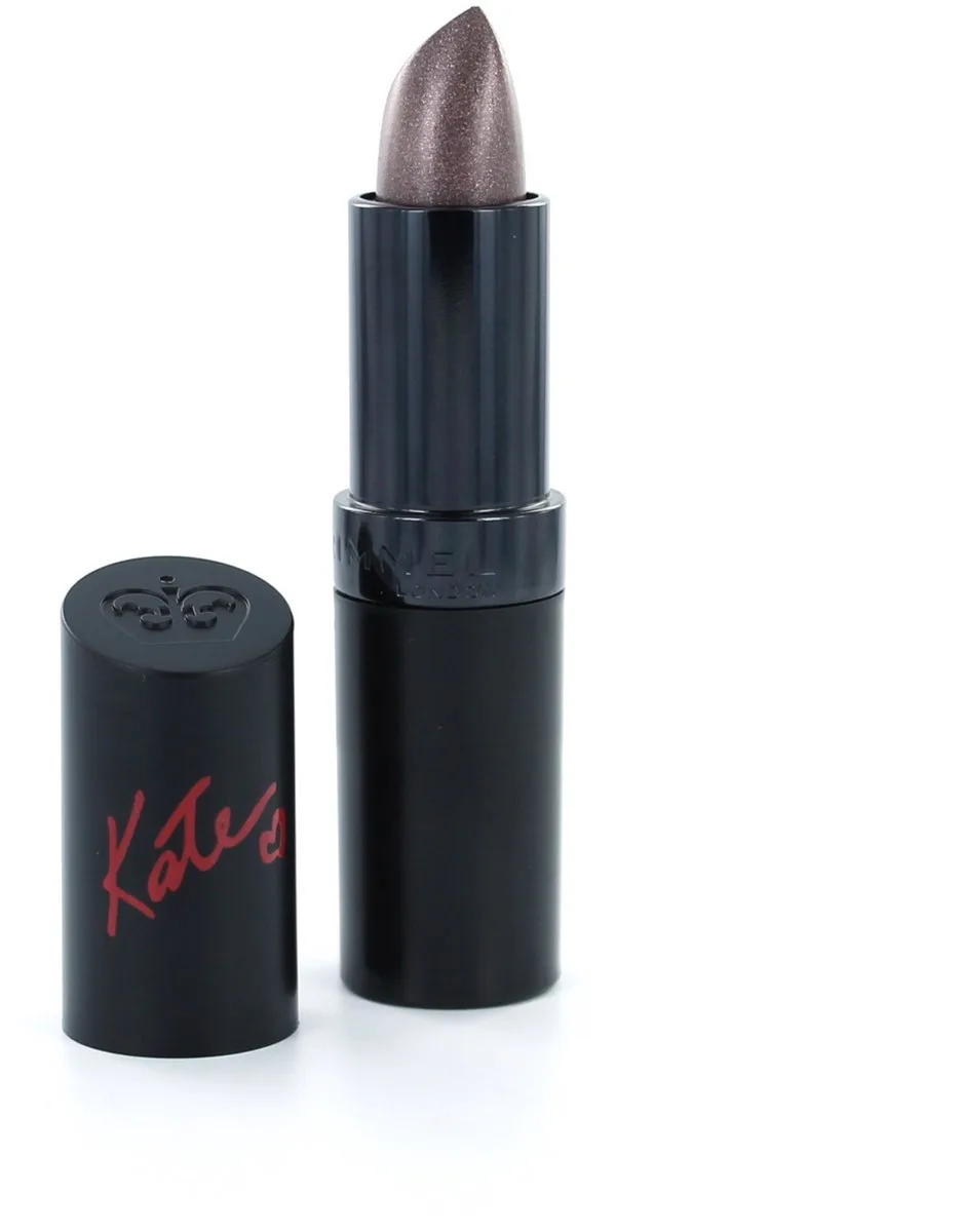 Kate Moss With High Shimmer - Pewter - Lippenstift by Rimmel London in Bruin-grijs – product photo