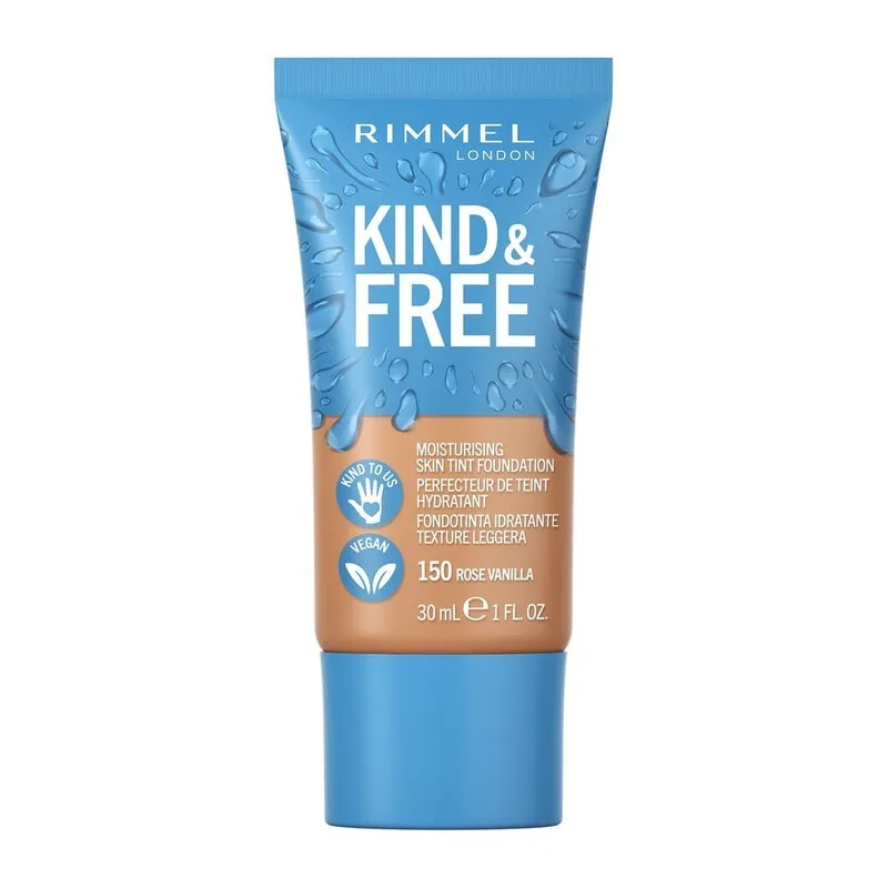 Kind & Free Foundation 150 Rose Vanille 30 ml von Rimmel London – Produktfoto