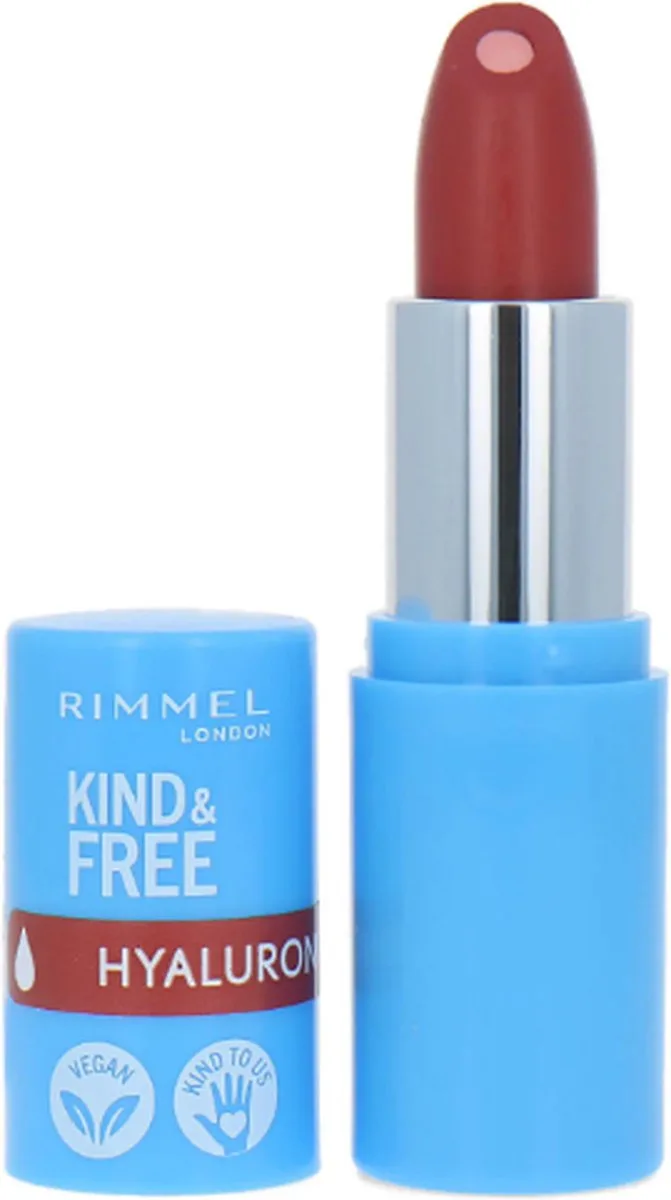 Kind & Free Hyaluronic Acid Lipstick - 001 Kiss by Rimmel London in Terracotta – product photo