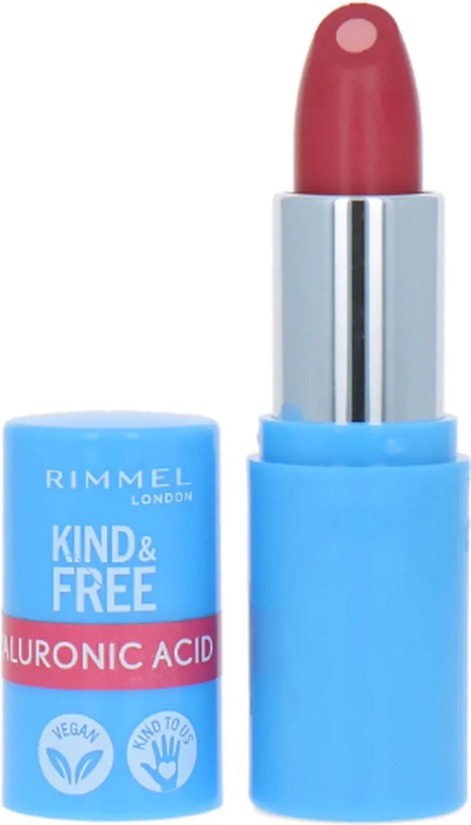 Kind & Free Hyaluronic Acid Lipstick - 004 Make Me Blush by Rimmel London in Pink – product photo