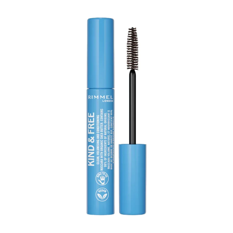 KIND & FREE Mascara #02 Braun-Schwarz 7 ml van Rimmel London – productfoto