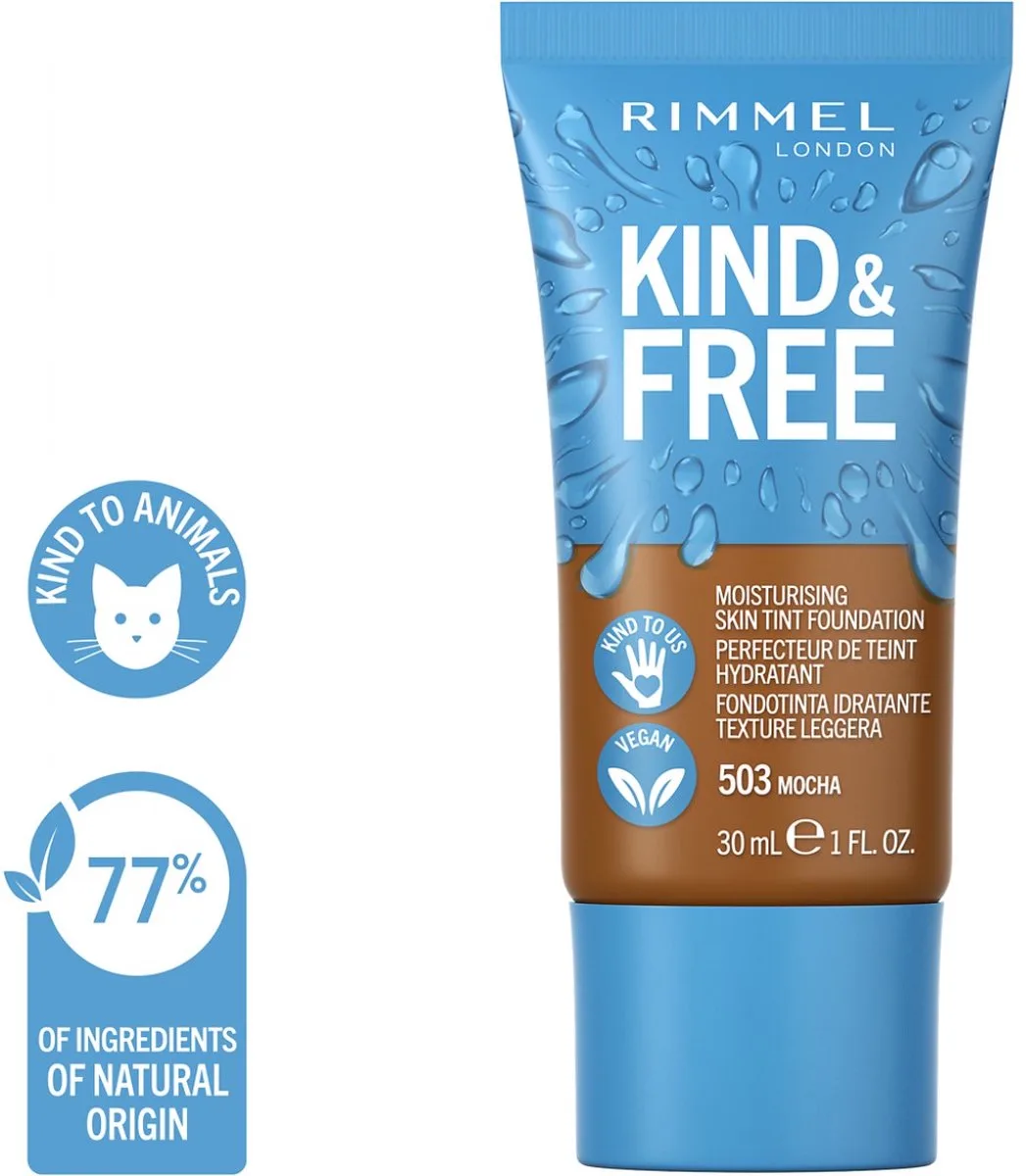 KIND & FREE Vegan Foundation - 503 Mocha by Rimmel London in 503 Mocha – product photo