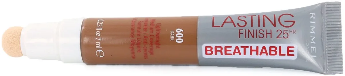 Lasting Finish 25 HR Breathable Concealer - 600 Dark by Rimmel London in 600 Dark – product photo