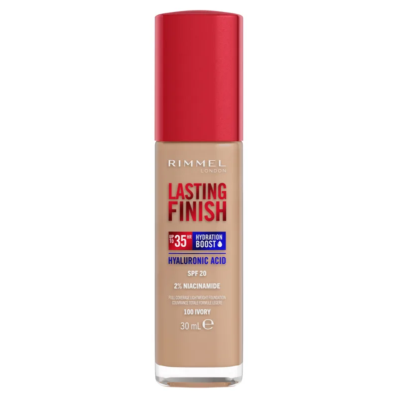 Lasting Finish 35 Stunden Foundation 100 Ivory 30 ml von Rimmel London – Produktfoto
