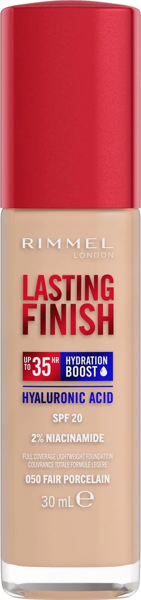 Lasting Finish 35HR Liquid Foundation 30 ML by Rimmel London in 050 Fair Porcelain – product photo