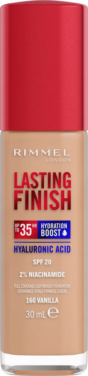 Lasting Finish 35HR Liquid Foundation 30 ML by Rimmel London in 160 Vanilla – product photo