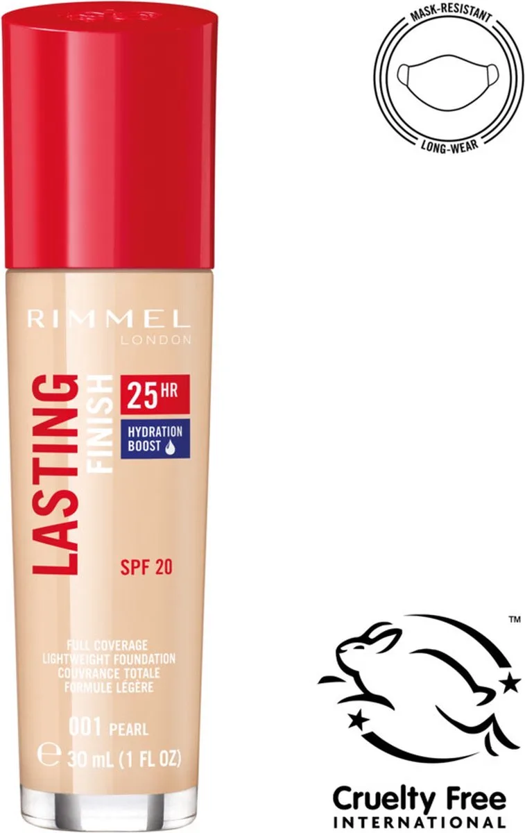 Lasting Finish Foundation 001 Pearl by Rimmel London in 001 Pearl – product photo