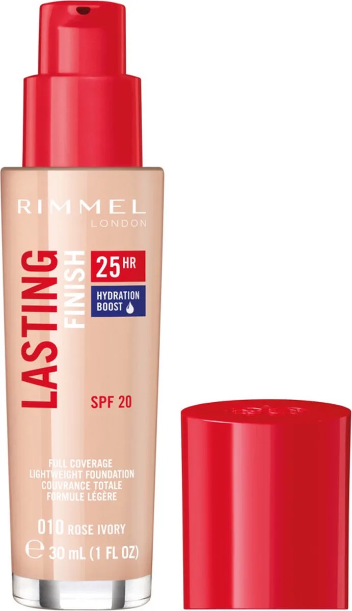 Lasting Finish Foundation - 010 Light Porcelain - Beige by Rimmel London in 010 – product photo