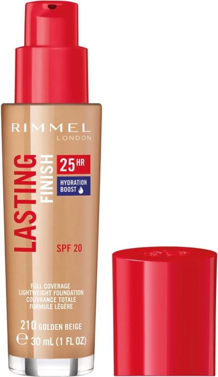 Lasting Finish Foundation 210 Golden Beige by Rimmel London in 210 Golden Beige – product photo