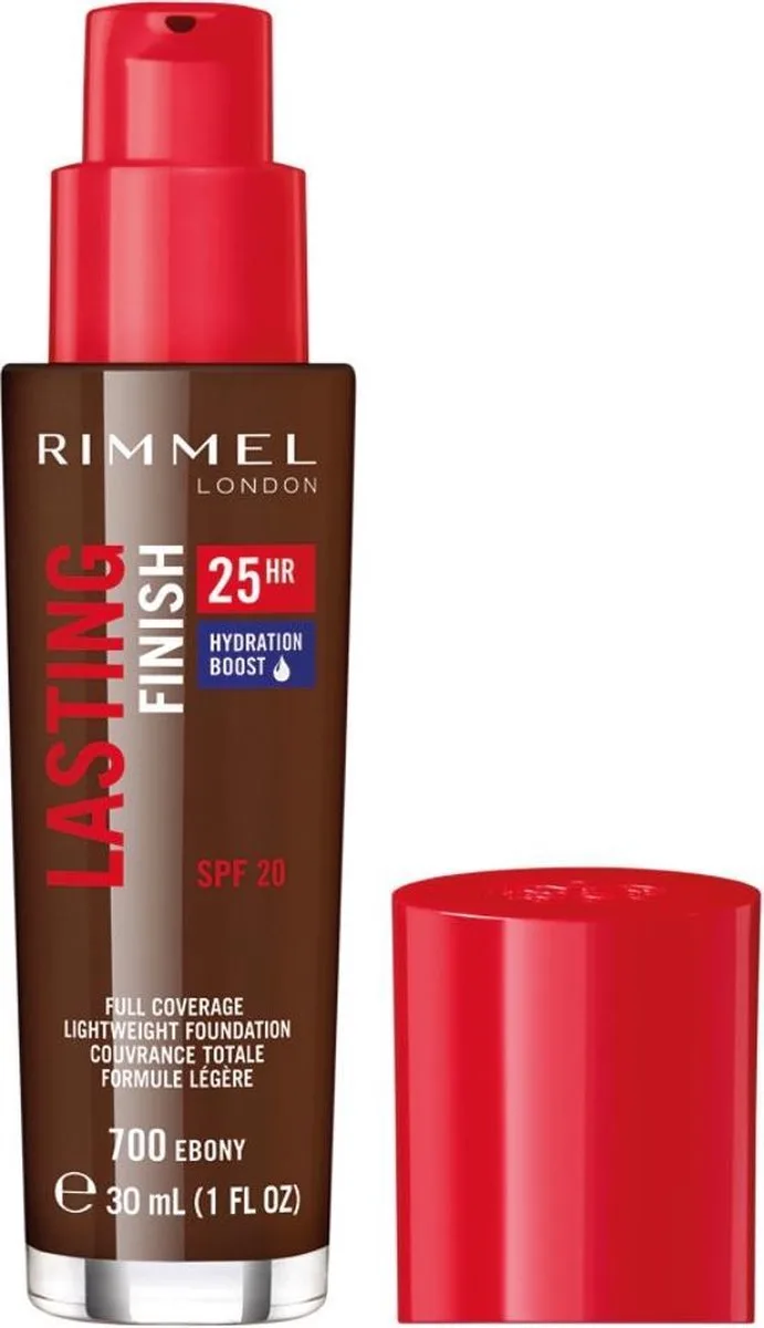 Lasting Finish Foundation 700 Ebony by Rimmel London in 700 Ebony – product photo