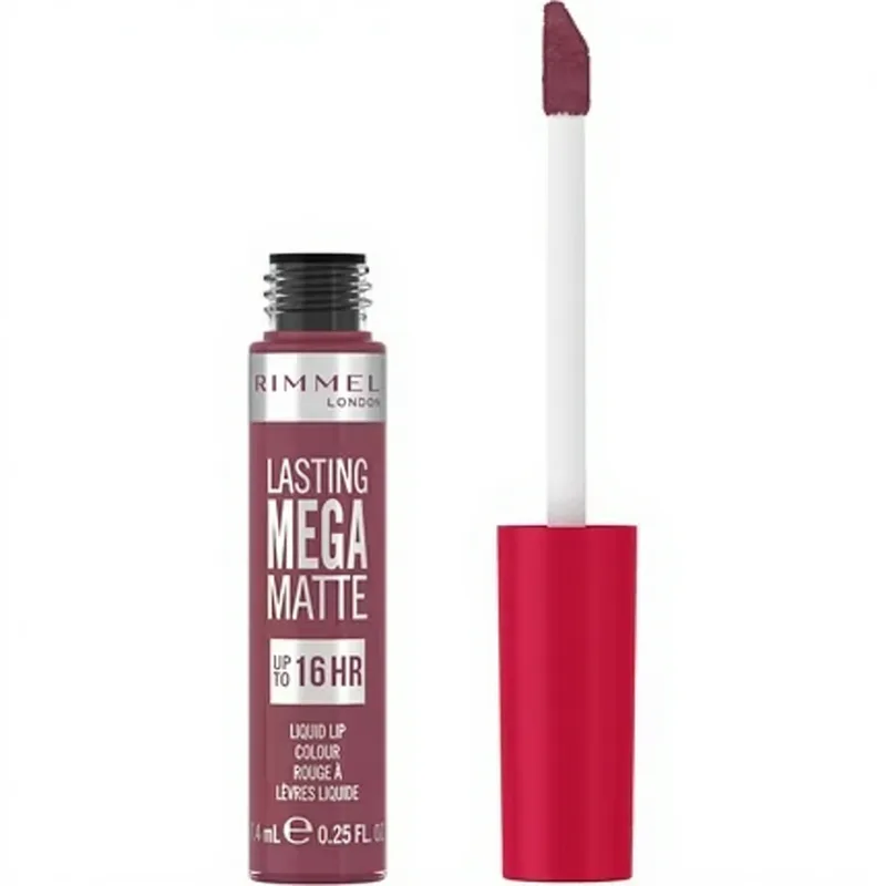 Lasting Mega Matte Flüssiger Lippenstift - Vegan Feuchtigkeitsspendend fra Rimmel London – produktbillede