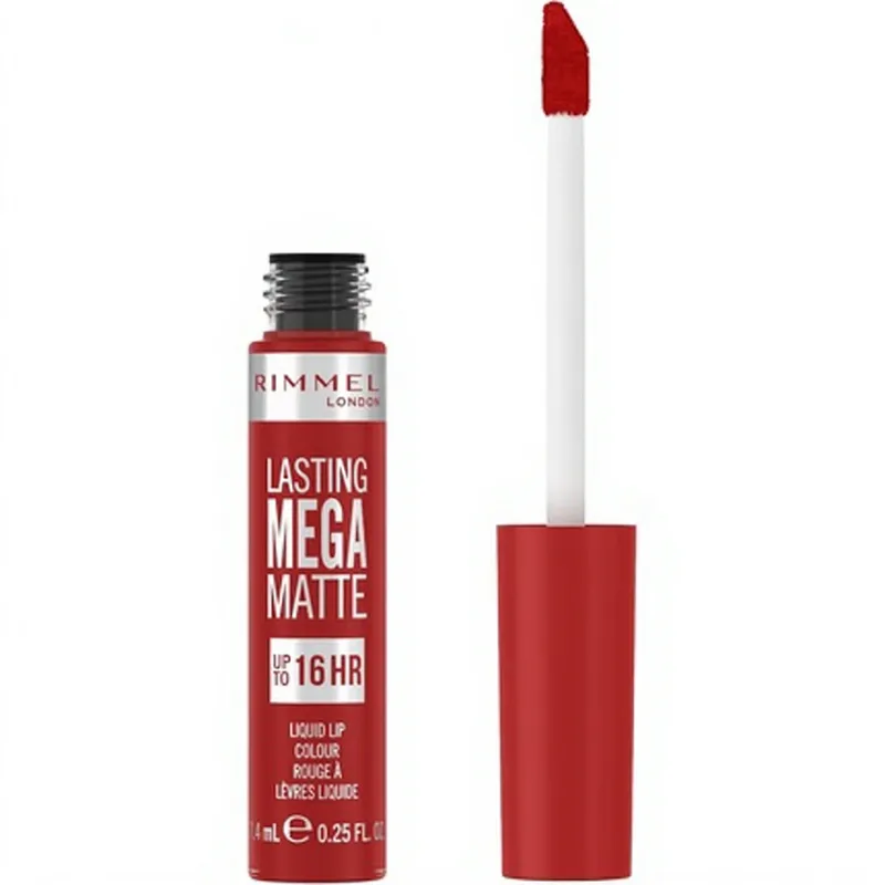 Lasting Mega Matte Flüssiger Lippenstift Vegan Langanhaltend von Rimmel London – Produktfoto