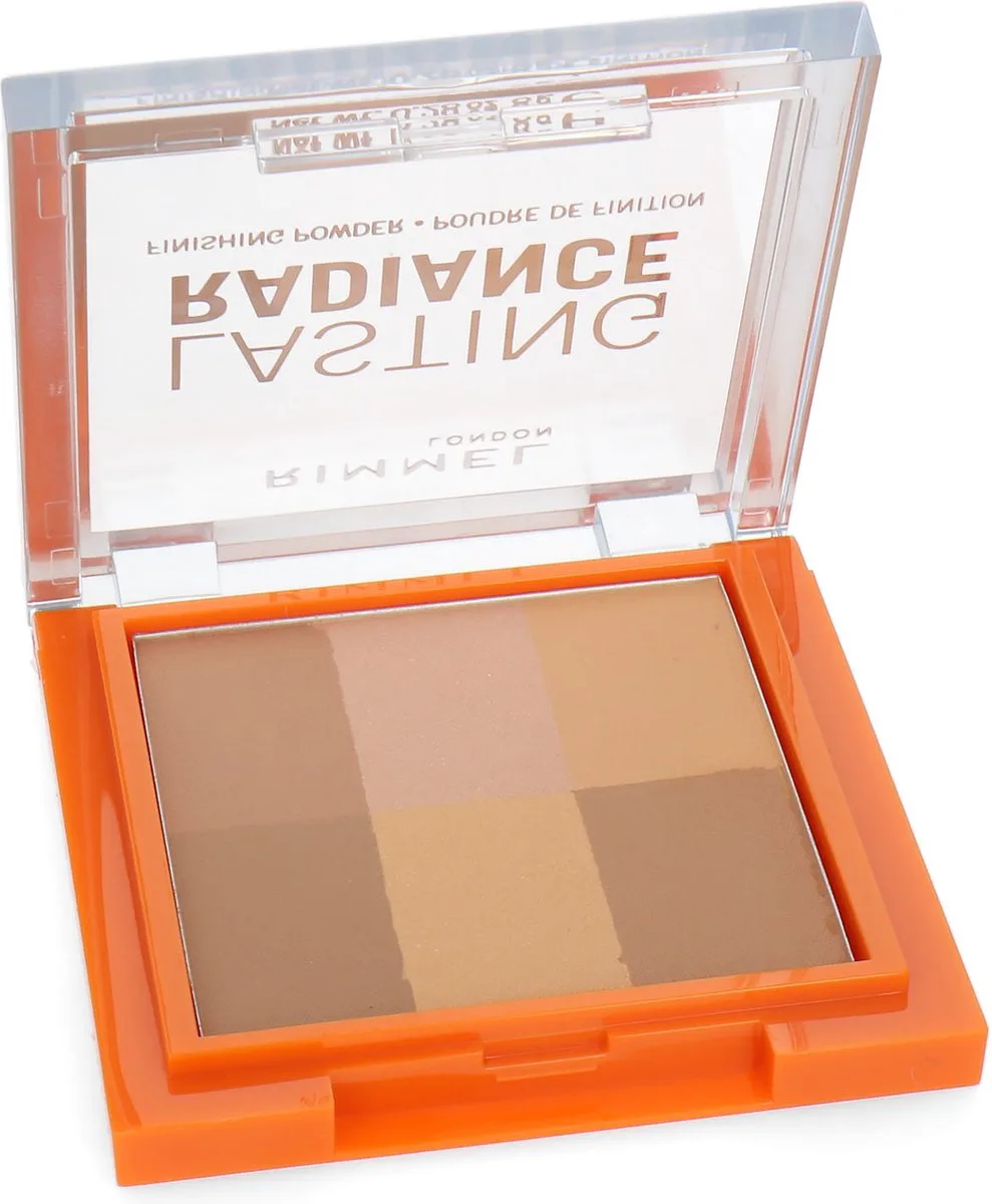 Lasting Radiance Finishing Powder - 002 by Rimmel London in Honeycomb – product photo