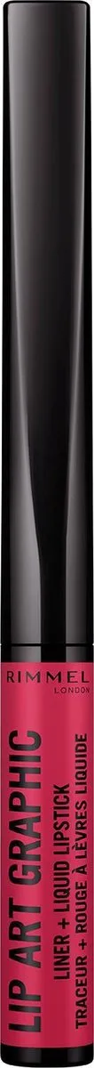 Lip Art Graphic Lippenstift - 110 Vibez by Rimmel London in 110 Vibezz – product photo