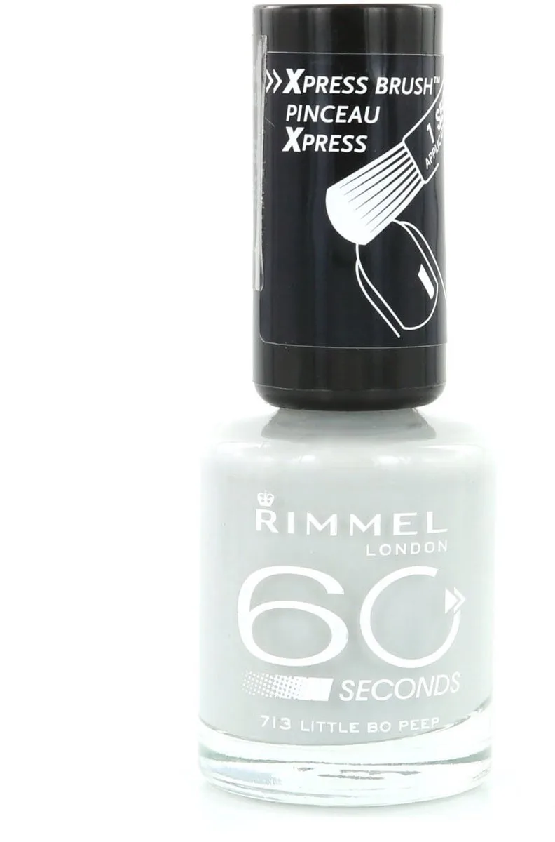London 60 seconds finish Nagellak - 713 Little Bo Beep by Rimmel London in 713 Little Bo Beep – product photo