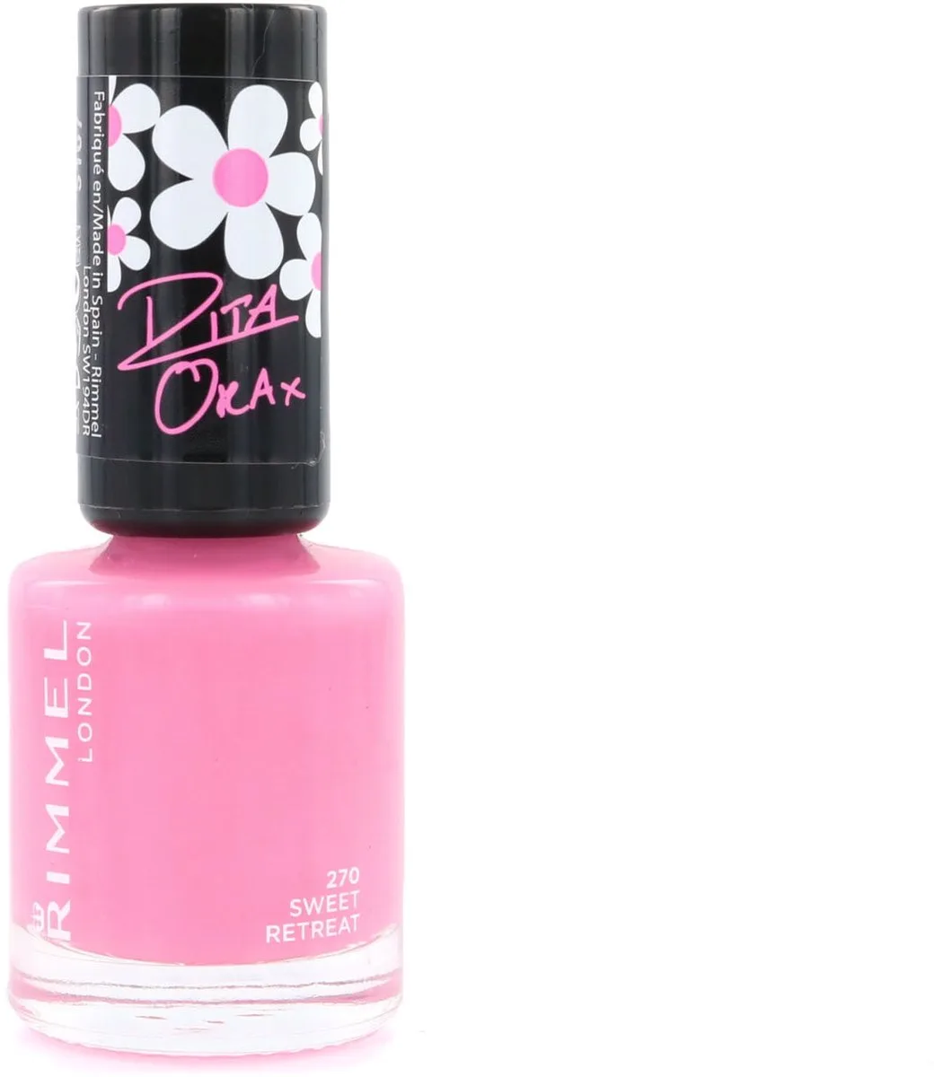 London 60 seconds supershine Rita Ora Collection Nagellak - 740 Sweet Retreat by Rimmel London in Pink – product photo