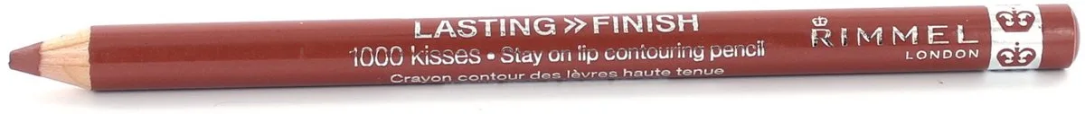 Long Lasting 1000 Kisses Stay on Lip Long lasting lip liner 1.5 grams 50 Tiramisu by Rimmel London in 050 Lichtbruin – product photo