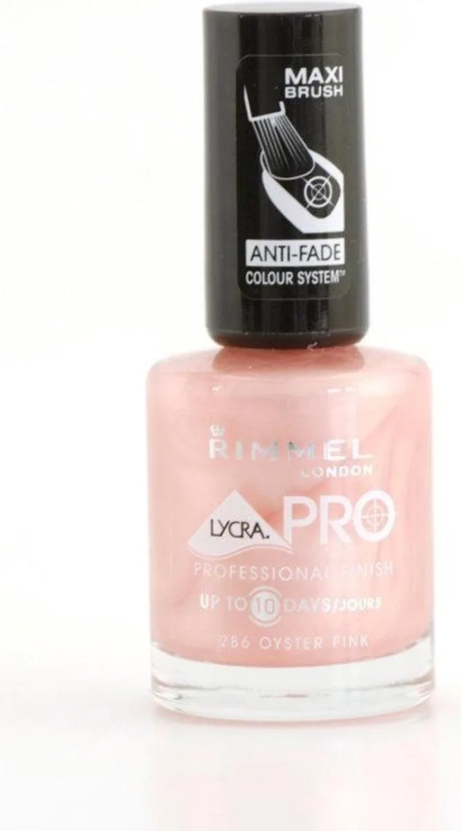 Lycra Colour Memory Nagellak - 286 Oyster Pink by Rimmel London in Pink – product photo