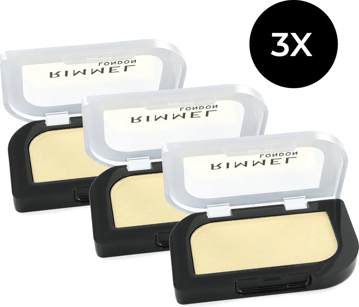 Magnif'Eyes Holographic Oogschaduw - Gilded Moon (set van 3) by Rimmel London in Gold – product photo
