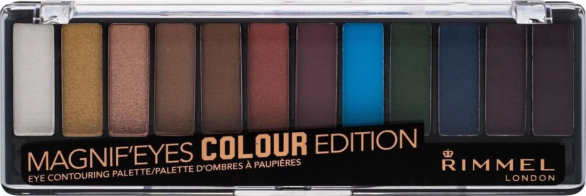 MagnifEyes - 4 Colour edition - Oogschaduw by Rimmel London in Bold – product photo