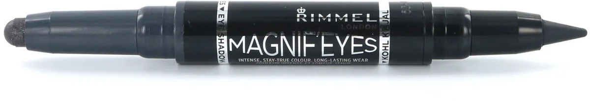 MagnifEyes Xxtreme Double Ended - Oogschaduw en Eyeliner by Rimmel London in Black – product photo
