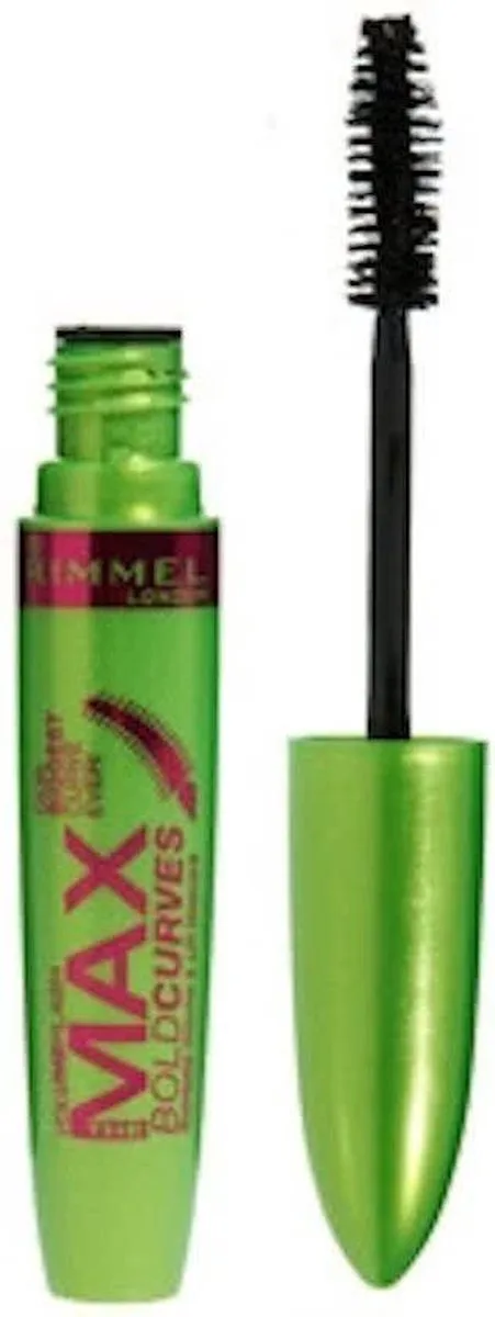 Max Bold Curves Mascara - 001 Black by Rimmel London in Black – product photo
