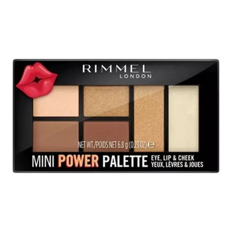 Mini Power Palette 002 Sassy Lidschatten 6,8 g fra Rimmel London – produktbillede