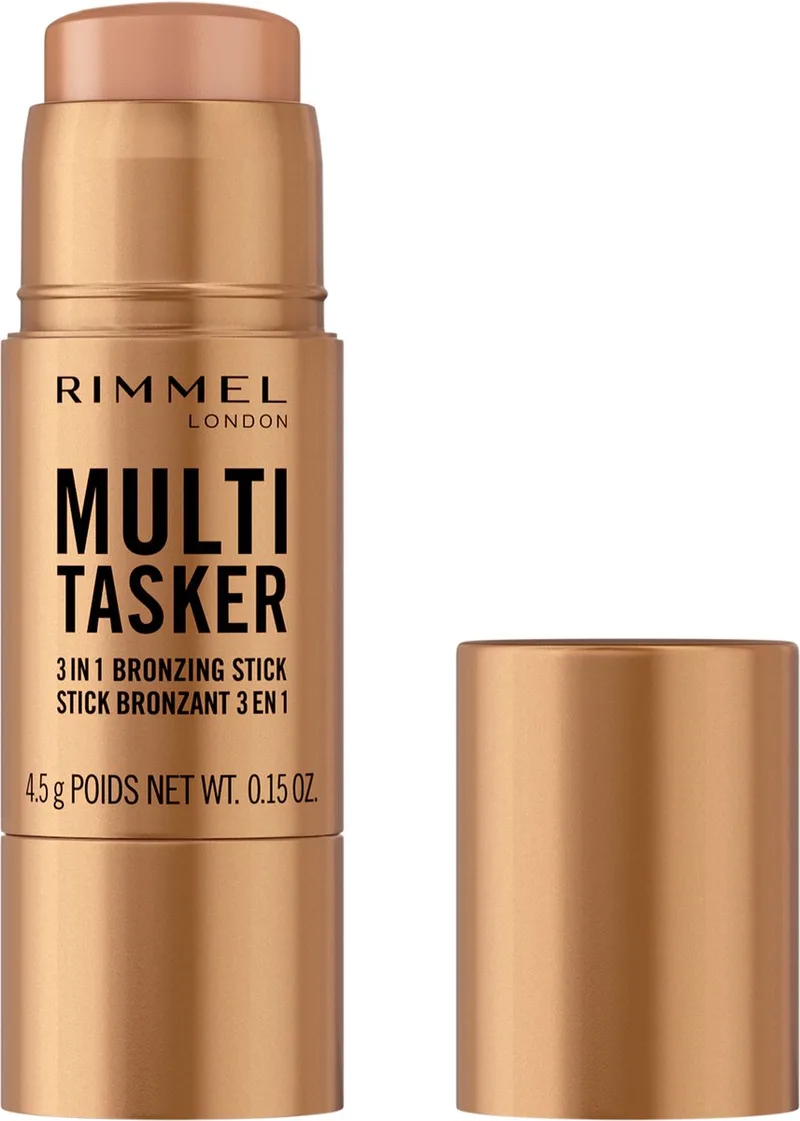 Multi Tasker 3 in 1 Bronzing Stick - 001 - Light, 4,5 g van Rimmel London in 001 Light – productfoto