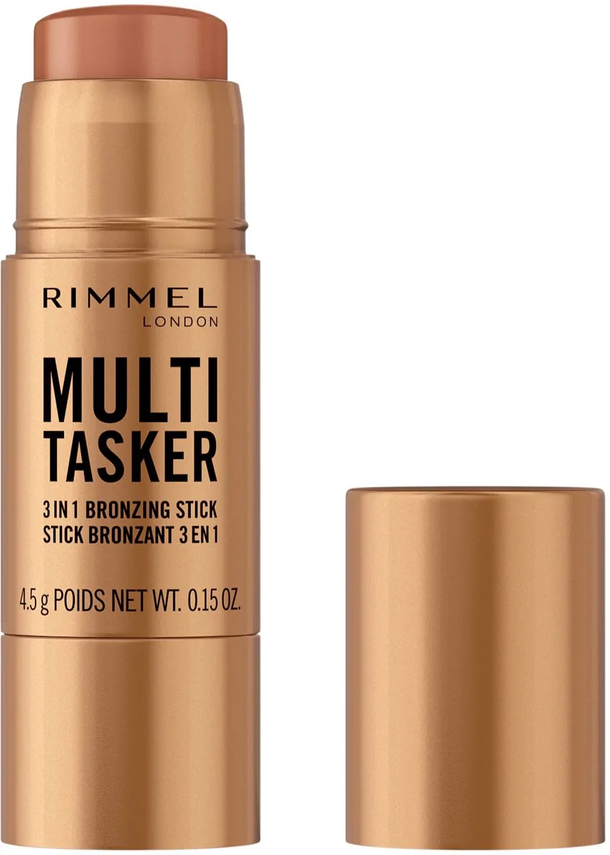 Multi Tasker 3 in 1 Bronzing Stick - 002 - Medium, 4,5 g by Rimmel London in 002 Medium – product photo