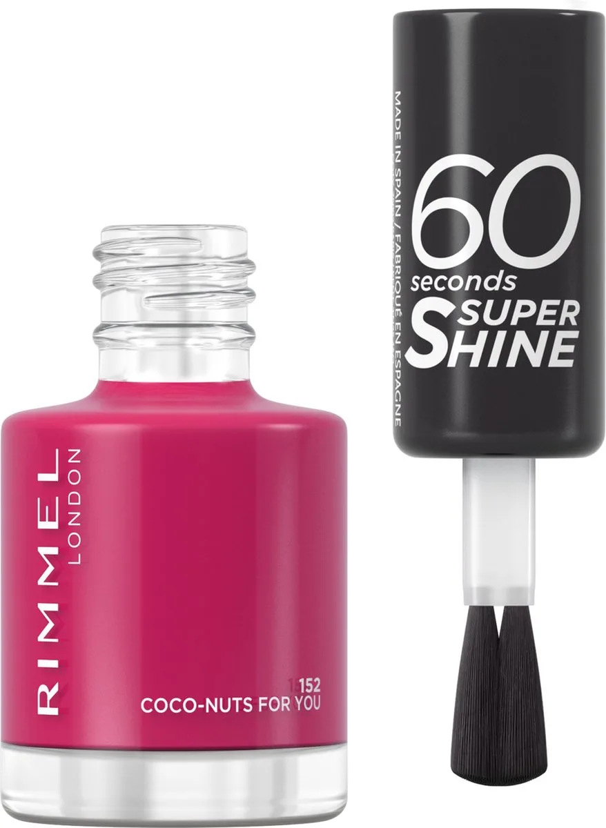 Rimmel 60 Sec Nail Polish Lacquer 8 ML de Rimmel London en 152 Coco-Nuts For You – photo du produit