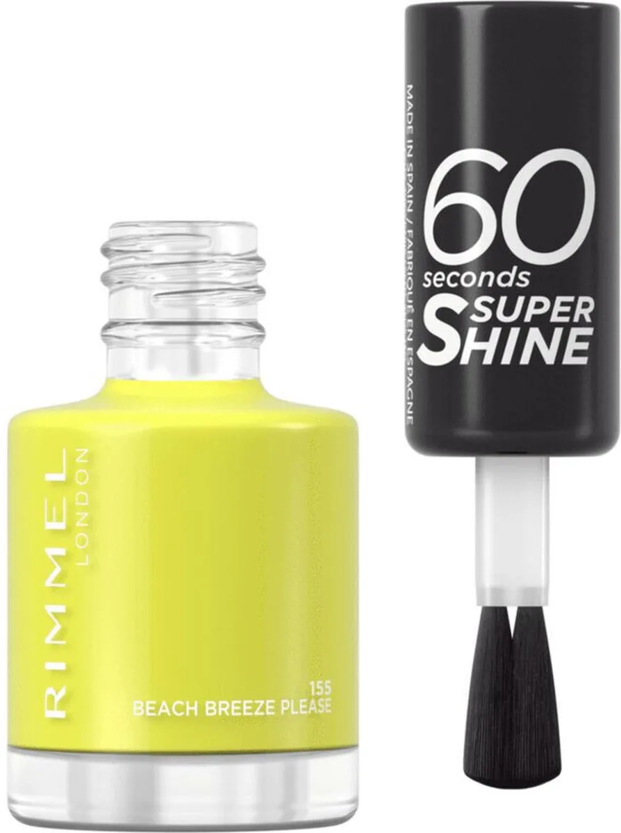 Rimmel 60 Sec Nail Polish Lacquer 8 ML by Rimmel London in 155 Beach Breeze Please – product photo