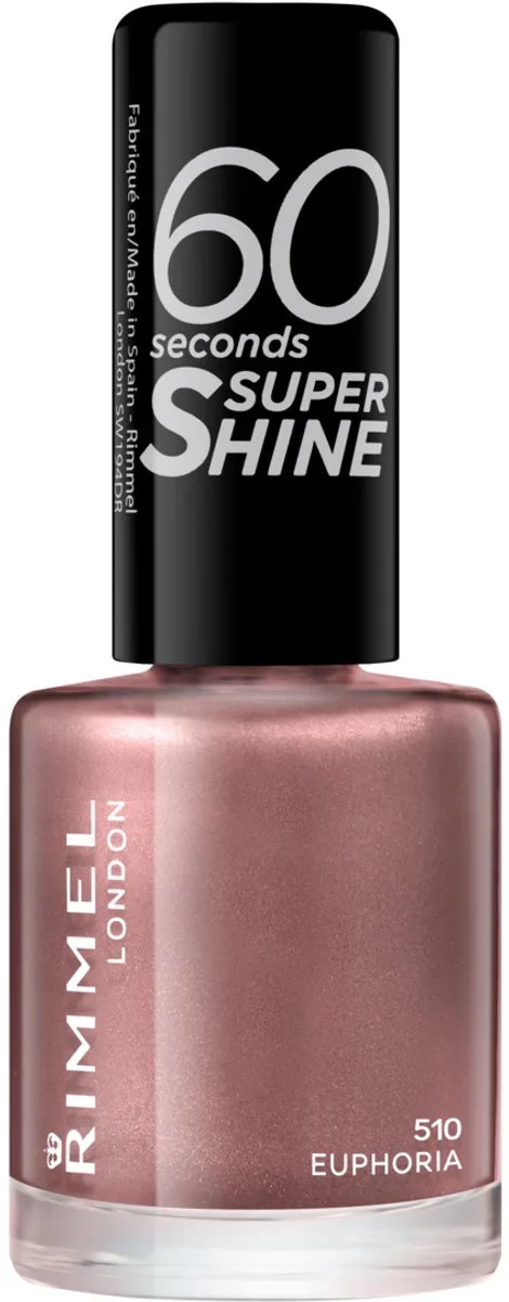 Rimmel 60 Sec Nail Polish Quick D 8 ML by Rimmel London in 510 Euphoria – product photo