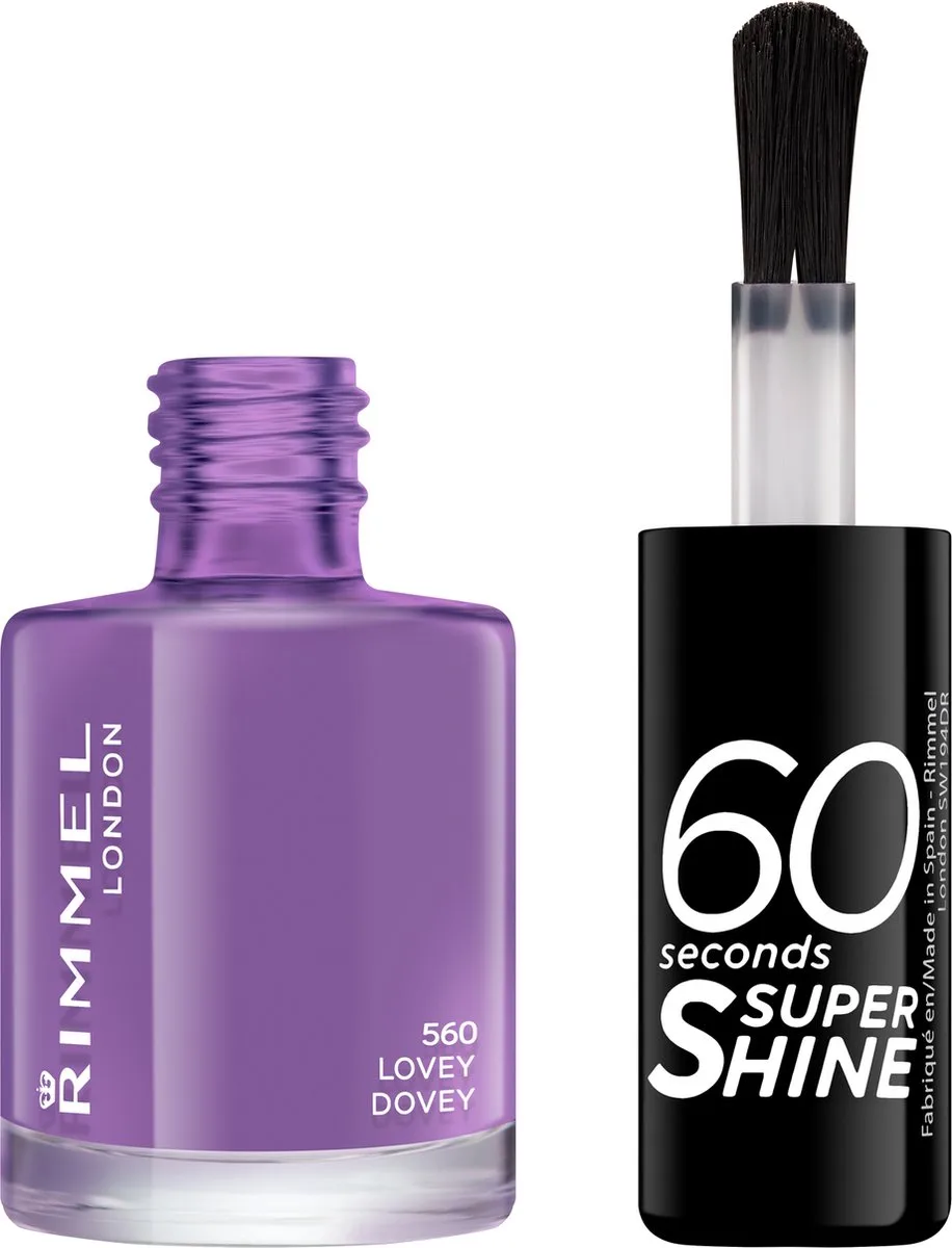 Rimmel 60 Sec Nail Polish Quick D 8 ML by Rimmel London in 560 Lovey Dovey – product photo