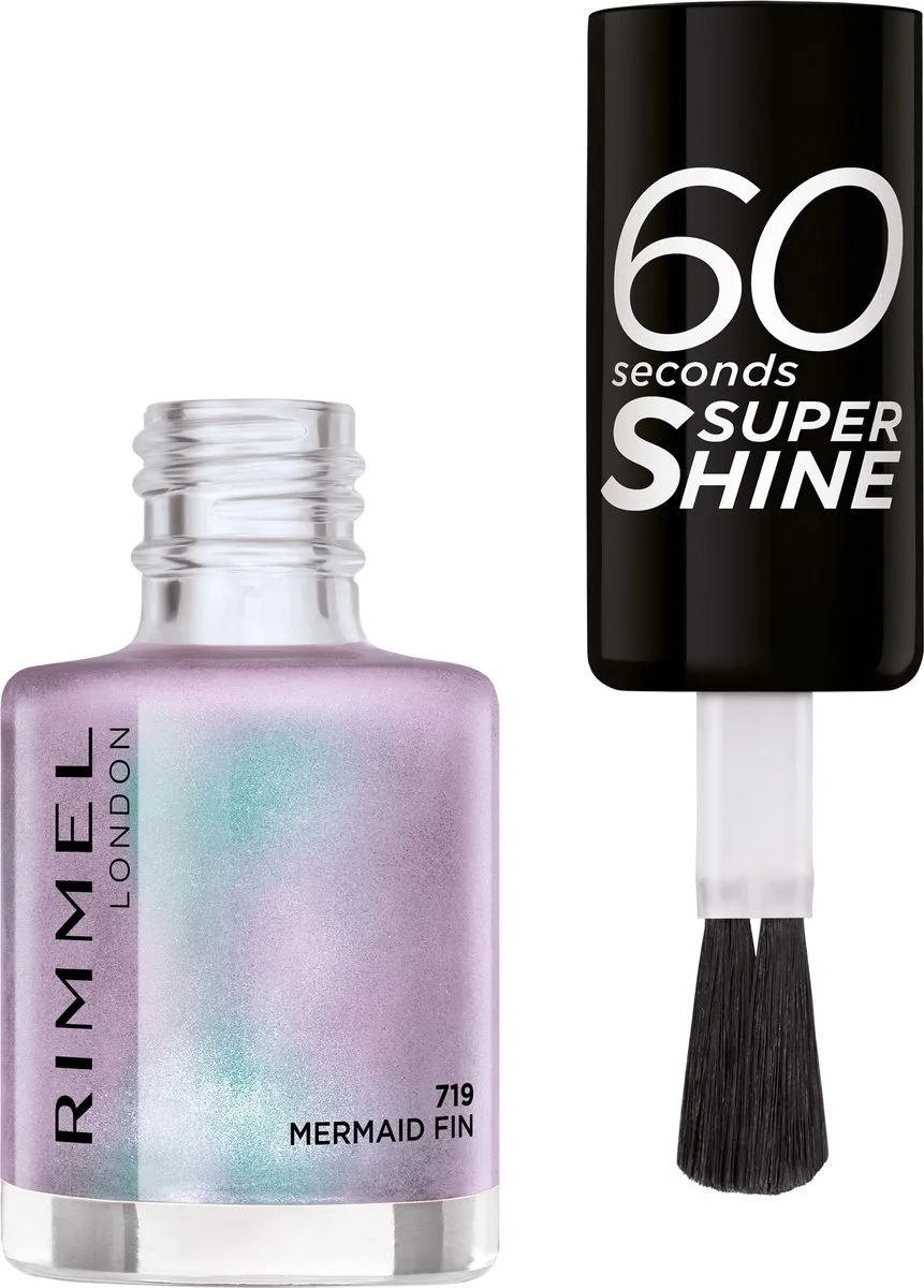 Rimmel 60 Sec Nail Polish Quick D 8 ML by Rimmel London in 719 Mermaid Fin – product photo