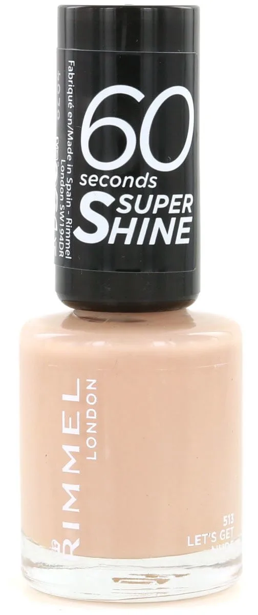 Rimmel 60 Seconds Nagellak - 513 by Rimmel London in Let's Get Nude – product photo