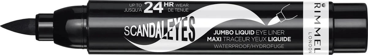 ScandalEyes Jumbo - 001 Black - Eyeliner by Rimmel London in Black – product photo
