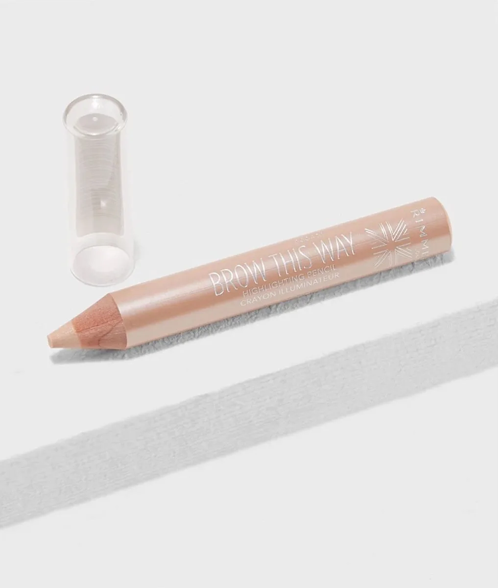 Stars Glitter Eyeshadow Pencil 001 by Rimmel London in Champagne – product photo