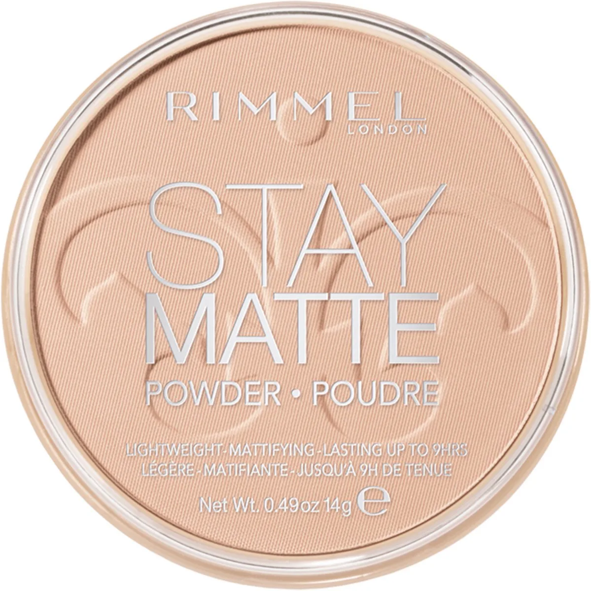 Stay Matte Pressed Powder - Peach Glow - Beige by Rimmel London in 003 Peach Glow – product photo