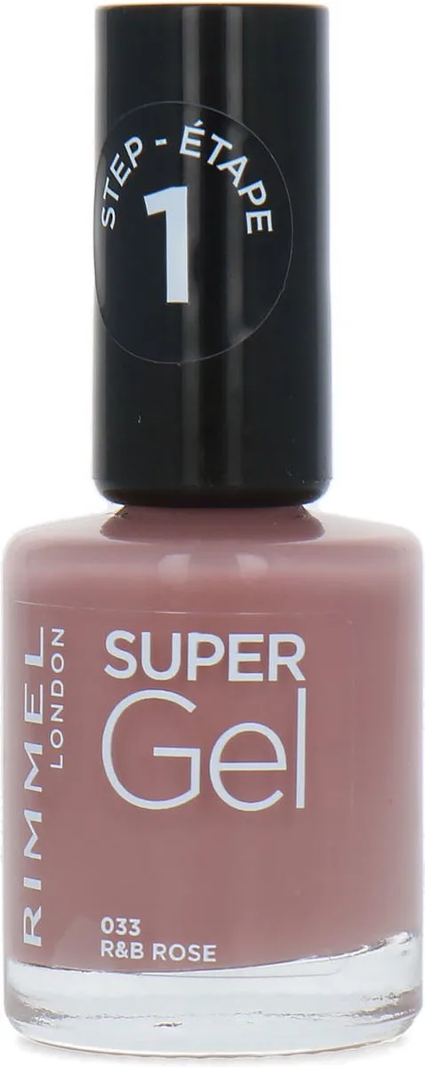 Super Gel Nagellak - 033 R&B Rose by Rimmel London – product photo