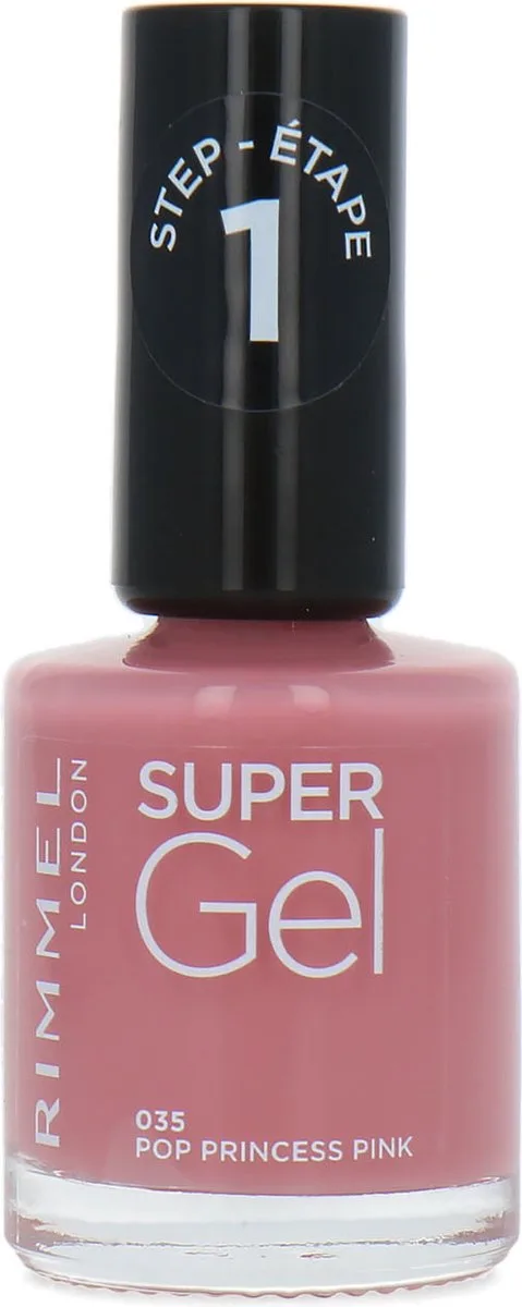 Super Gel Nagellak - 035 Pop Princess Pink by Rimmel London in #035-pop-princess-pink – product photo