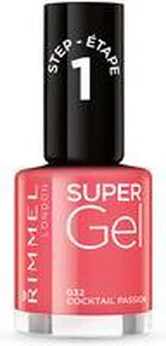Super Gel Nagellak - 058 90s by Rimmel London in Very Berry – product photo