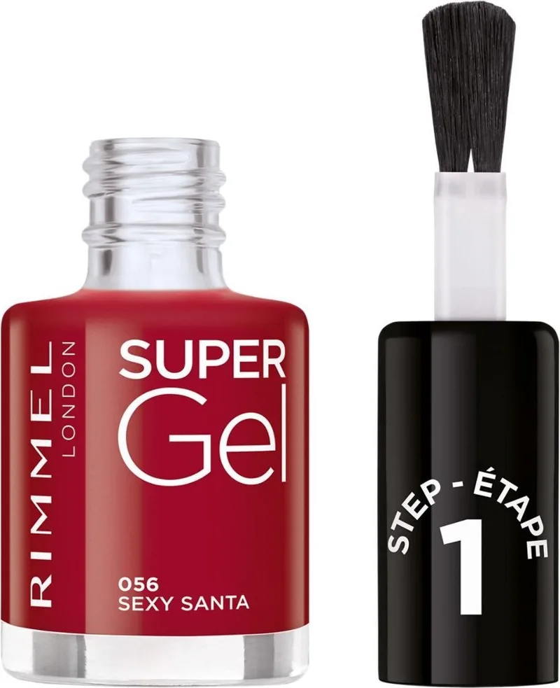 Supergel Xmas Nagellak - 056 Sexy Santa van Rimmel London in 056 Sexy Santa – productfoto