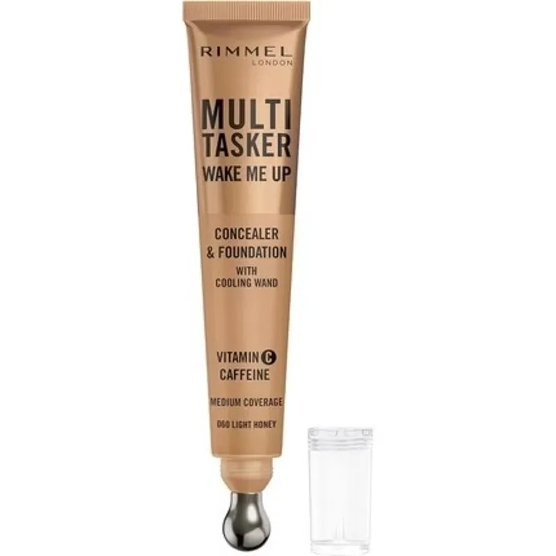 Wake Me Up Concealer 060 Light Honey – Aufhellender Effekt, 20ml von Rimmel London – Produktfoto