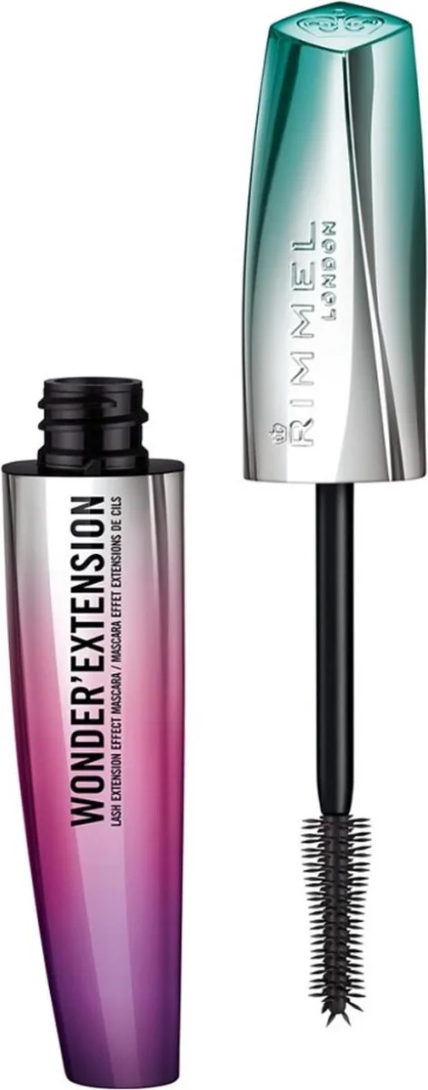 Wonder'Extension Mascara - 001 Black by Rimmel London in 001 Black – product photo