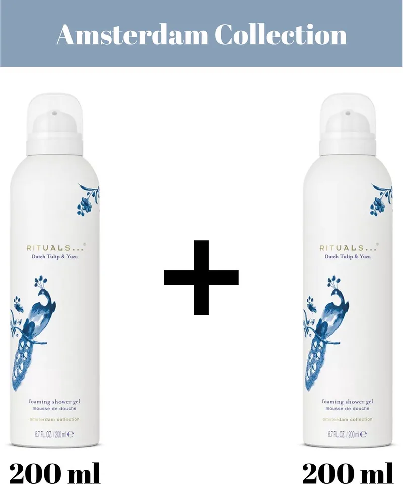 Amsterdam Collection - Douche Schuim 2X 200 ml = Shower Gel von Rituals in 400 ml – Produktfoto