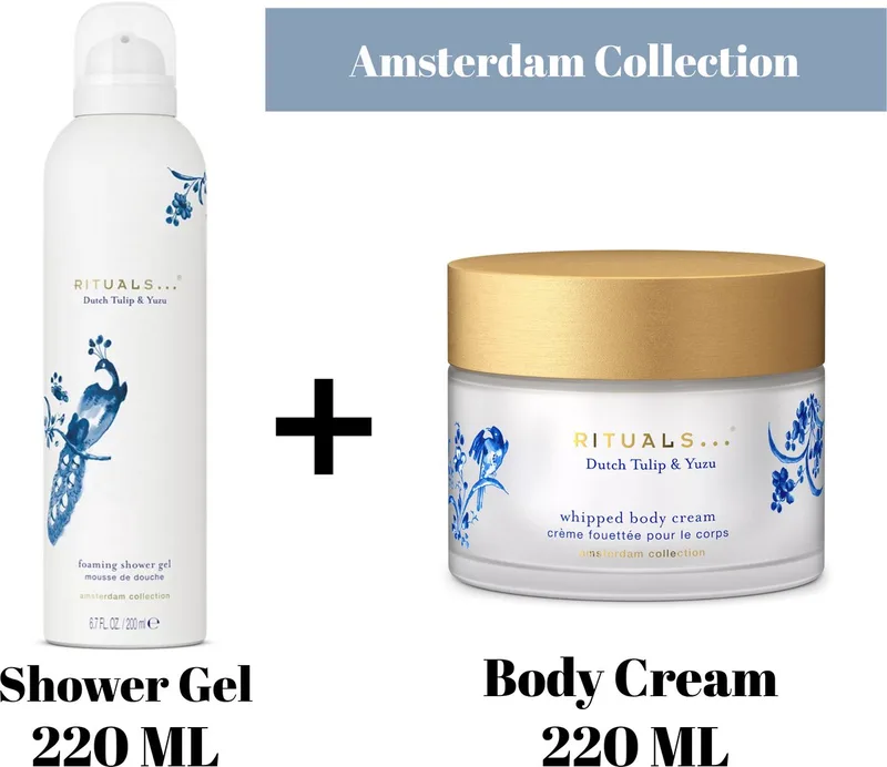 Amsterdam Collection - Duo Set - Douche Schuim 200 ml + Body Cream 220 ml fra Rituals – produktbillede