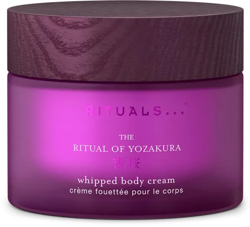 Body Cream - Ritual of Yozakura - Yoshino-kers en Zwarte Rijst - Hydraterende Bodycrème - Body Crème voor Vrouwen - Dagcrème by Rituals in 220 ml – product photo